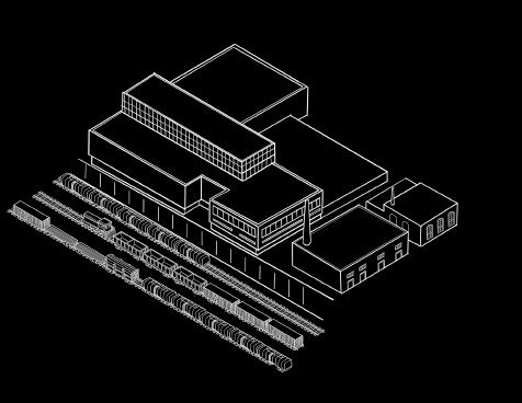 Newspapers Line Drawing